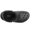 CROCS 203591 060 LINED CLOG - BLACK BLACK